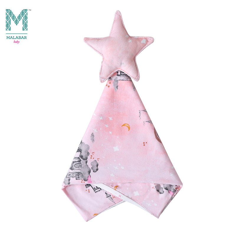 Malabar Baby Lovey Dou Dou Toy - Pink Castle