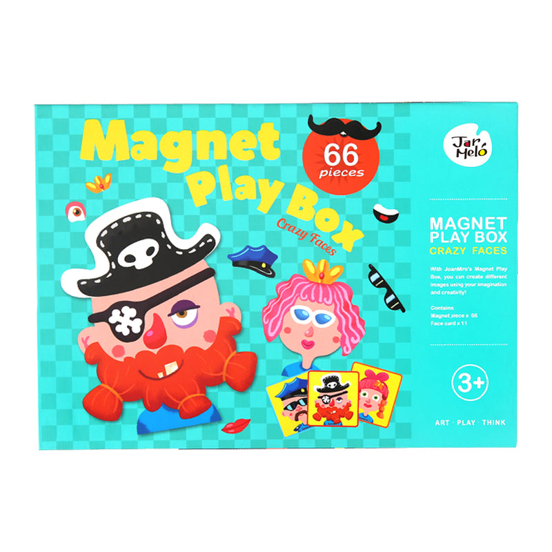 Magnet Play Box - Crazy Faces