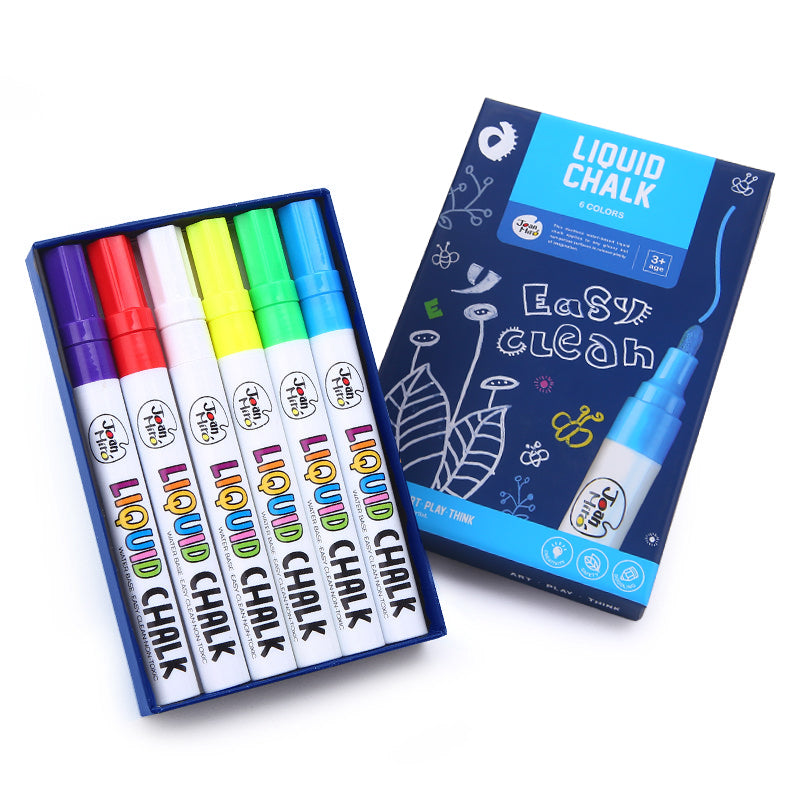 Liquid Chalk Markers -6 Colors