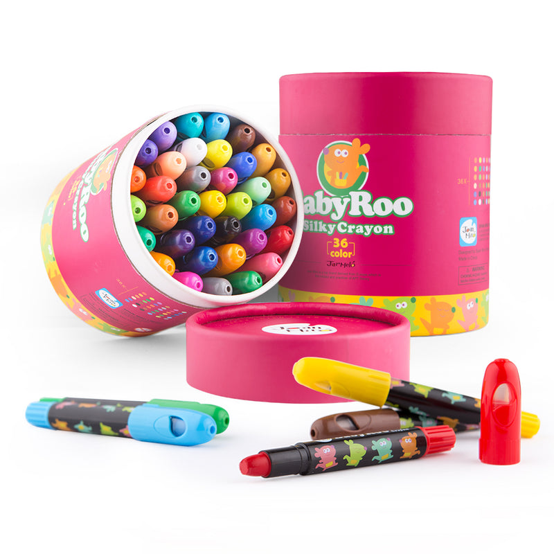 Silky Washable Crayon -Baby Roo 36 Colors