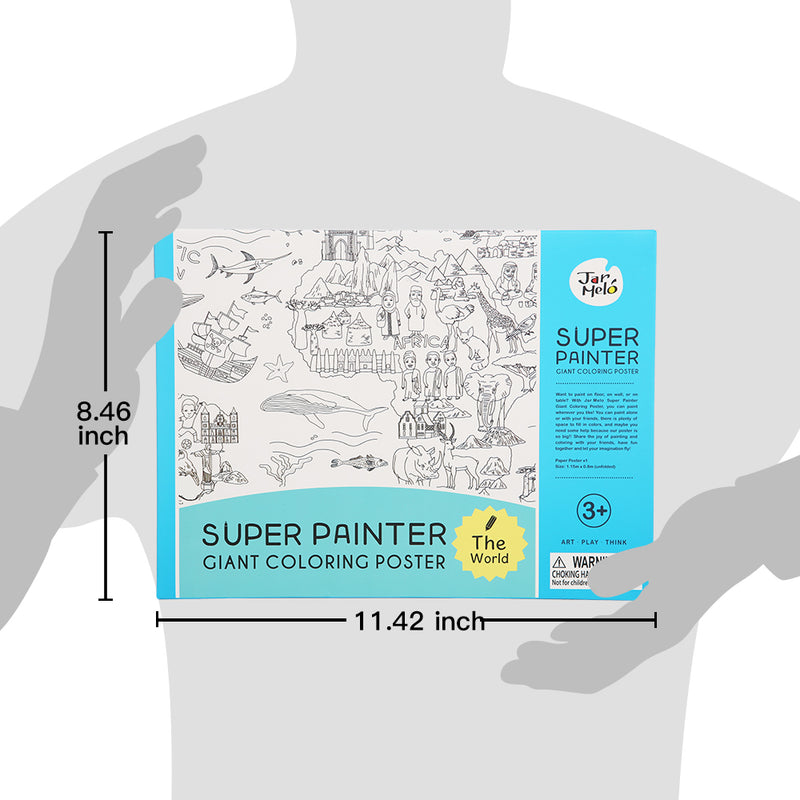 Super Painter Giant Coloring Poster Pads