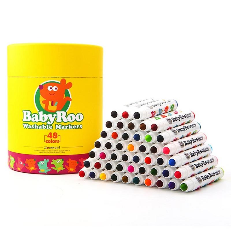 Washable Markers -Baby Roo 48 Colors
