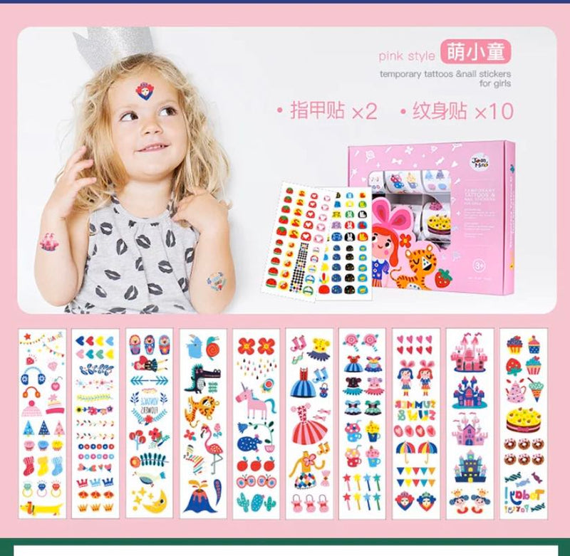 Temporary Tattoos & Nail Stickers