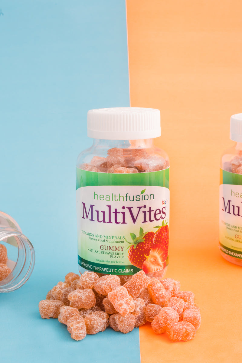 Health Fusion Multivites for Kids and Adults (90 Gummies)