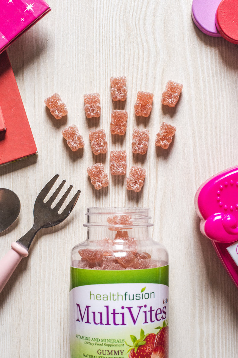Health Fusion Multivites for Kids and Adults (90 Gummies)