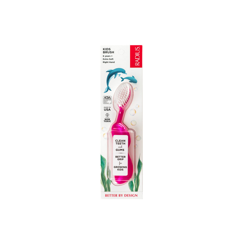 Kidz Brush (6 years+) - Iridescent Pink/ White