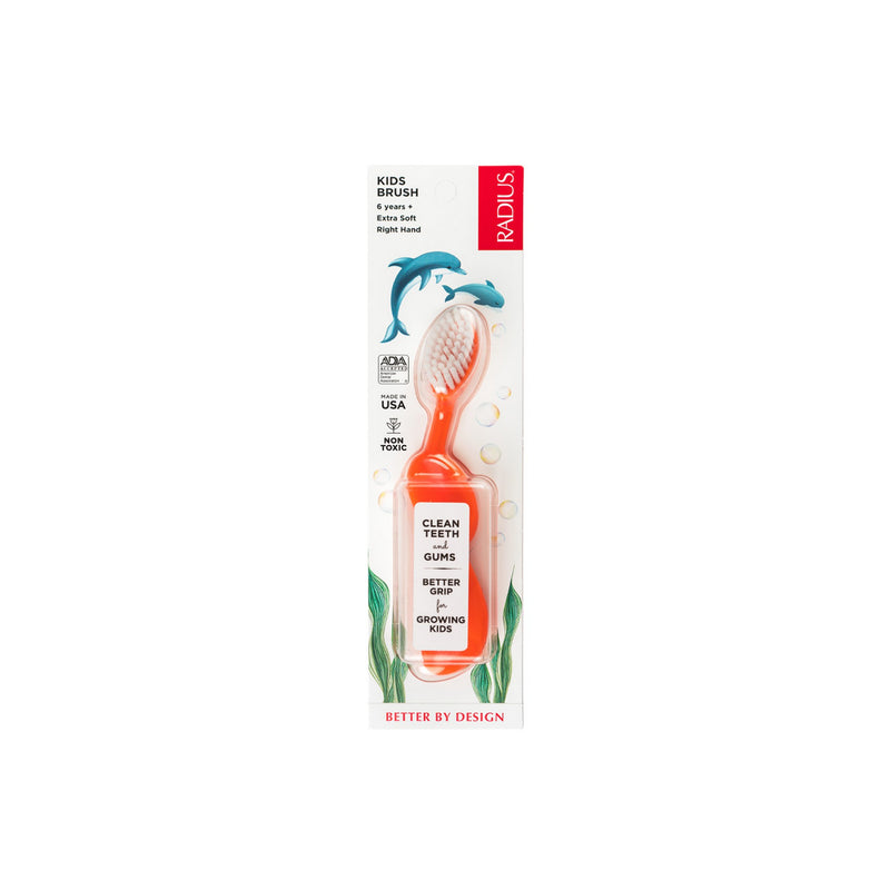 Kidz Brush (6 years+) - Orange/ White