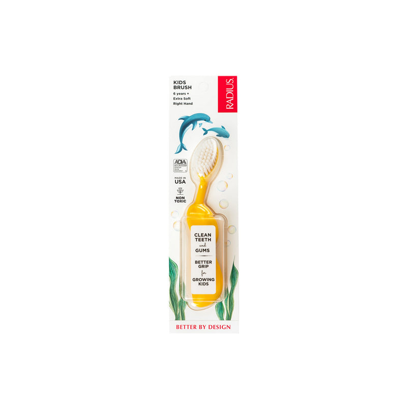 Kidz Brush (6 years+) - Yellow/ White