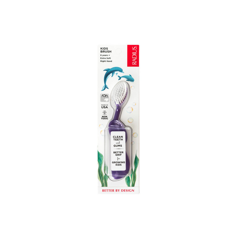 Kidz Brush (6 years+) - Purple/ White