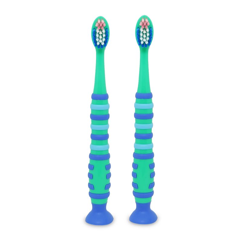 Baby First Kiddie Toothbrush with Rubber Suction Pack of 2  (5-7 years old)