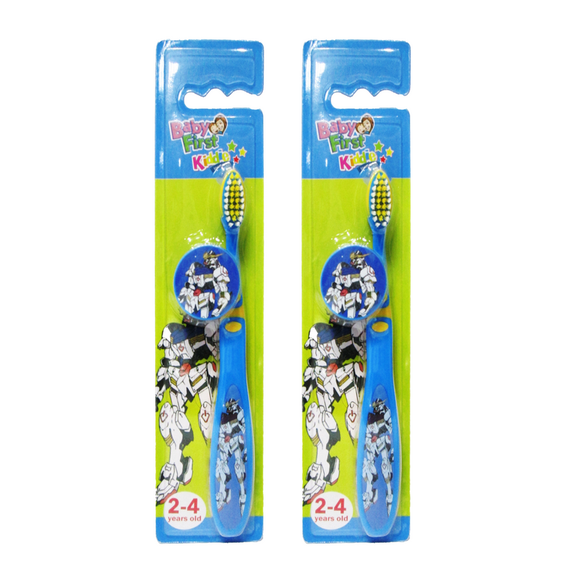 Baby First Kiddie Tweenies Toothbrush w/ cap - Pack of 2 (2-4 years old for Boys)