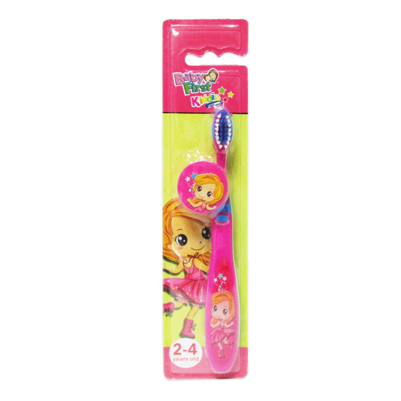 Baby First Kiddie Tweenies Toothbrush w/ cap (2-4 years old for Girls)