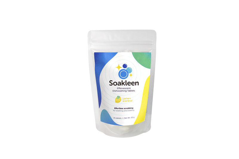 Soakleen Dishwashing Tablet - Lemon Variant - Regular Pack