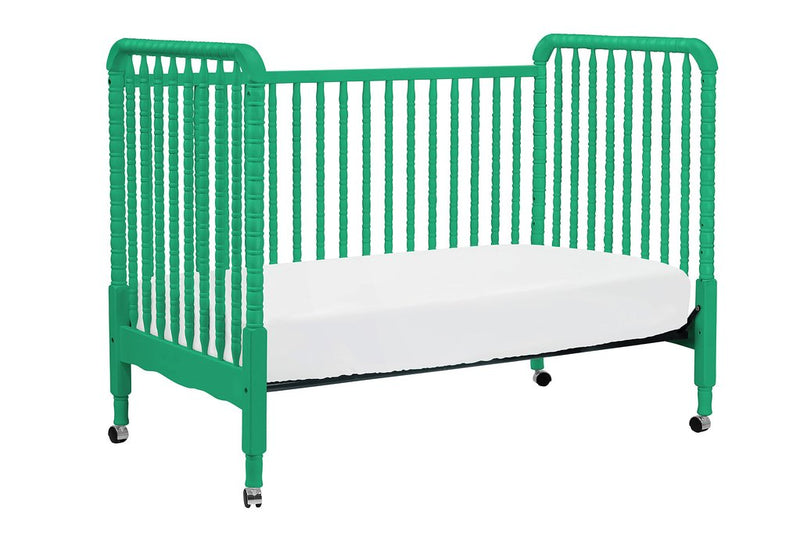 DaVinci Jenny Lind 3-in-1 Convertible Crib with Toddler Bed Conversion Kit (Emerald)