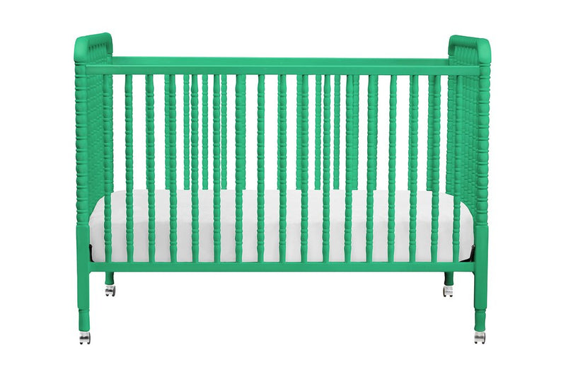 DaVinci Jenny Lind 3-in-1 Convertible Crib with Toddler Bed Conversion Kit (Emerald)