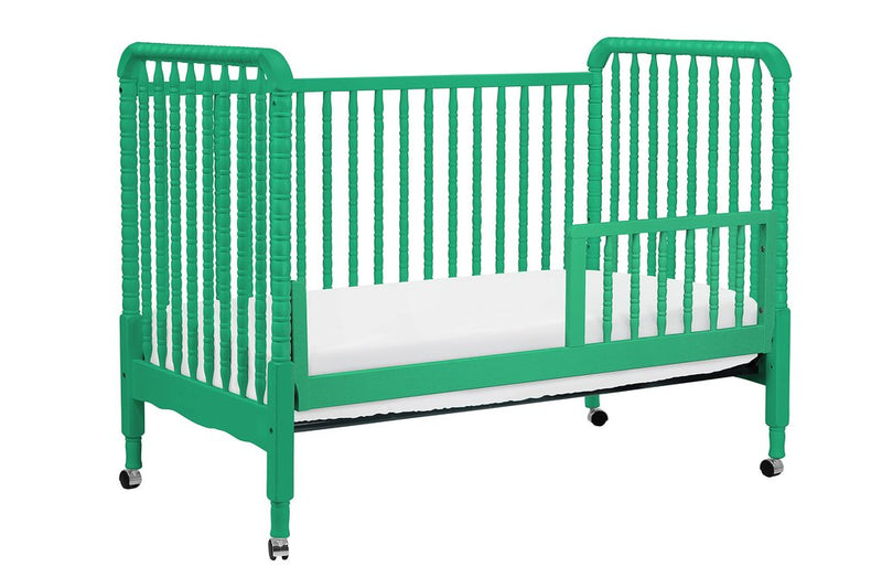 DaVinci Jenny Lind 3-in-1 Convertible Crib with Toddler Bed Conversion Kit (Emerald)