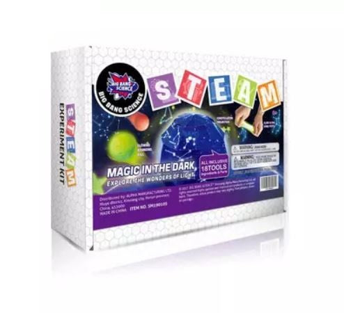 Big Bang Science STEAM Experiment Small Kit - Magic In The Dark