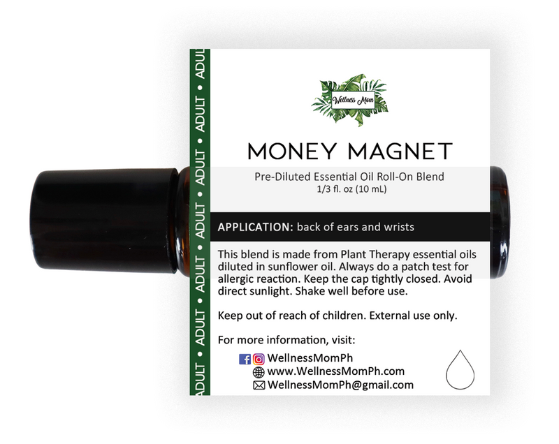 Money Magnet Essential Oil Roller for Adults