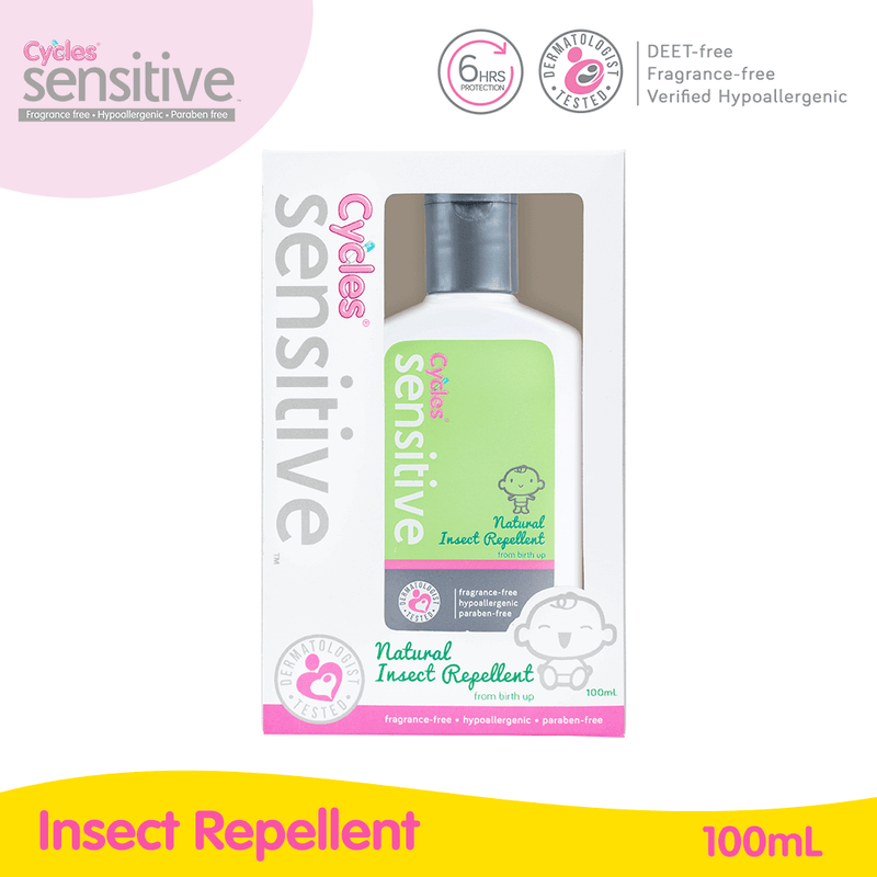 Cycles Sensitive Natural Insect Repellent 100mL