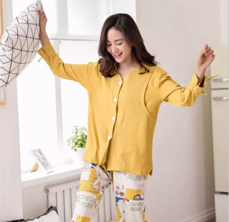 Comfy Basics Nursing Pajamas