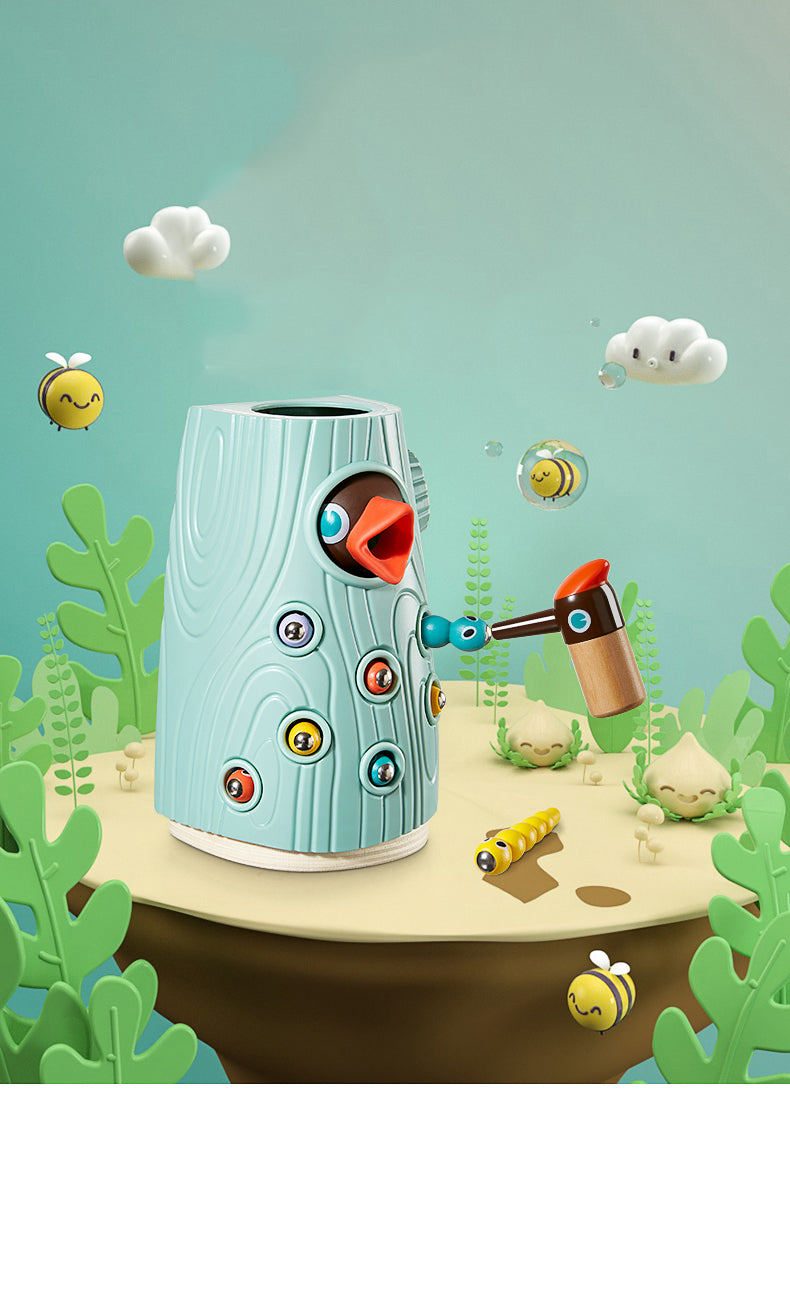 KUB Hungry Woodpecker Insect Catching Game