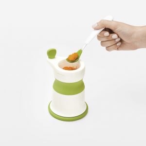 Oxo Tot Baby Food Mill w/ Silicone Feeding Spoon Set
