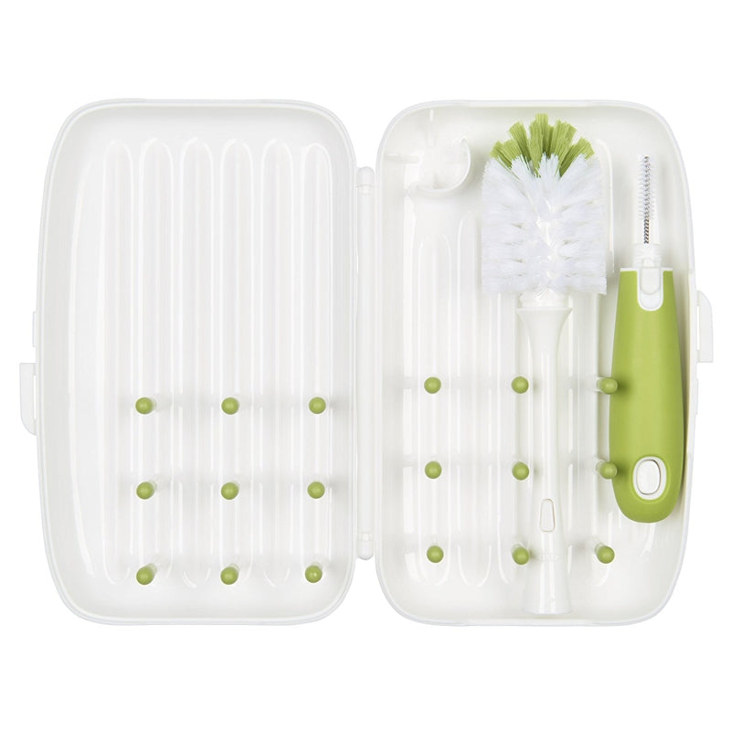 Oxo Tot On-The-Go Drying Rack & Bottle Brush