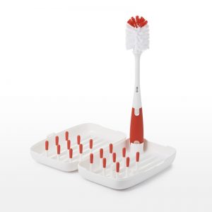 Oxo Tot On-The-Go Drying Rack & Bottle Brush