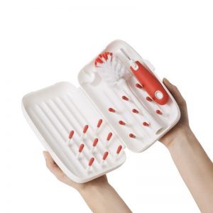 Oxo Tot On-The-Go Drying Rack & Bottle Brush