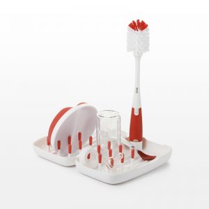 Oxo Tot On-The-Go Drying Rack & Bottle Brush