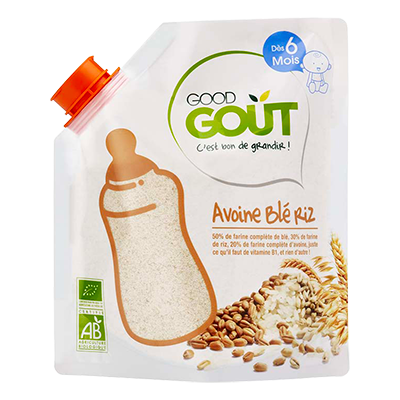 Good Goût  - Oat Wheat Rice 200g (6 mos)