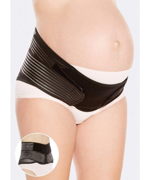 Posture Correcting Maternity Support Belt Black