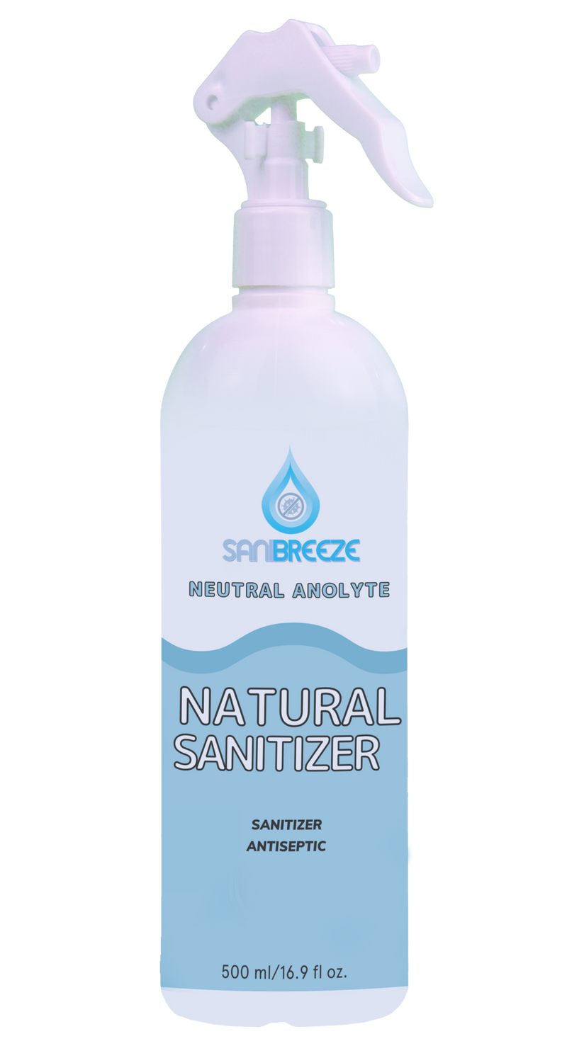 500 mL Sanibreeze Neutral Anolyte (Natural Sanitizer)