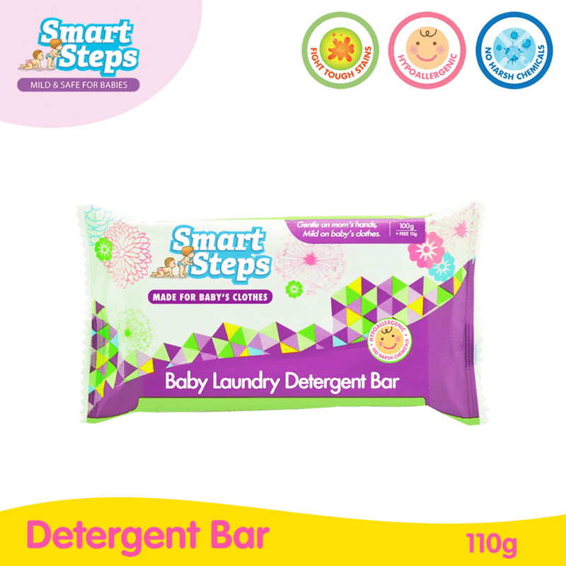 Set of 3 Smart Steps Laundry Detergent Bar