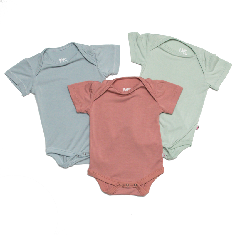 BabyStudio - 3pc Short Sleeve Set