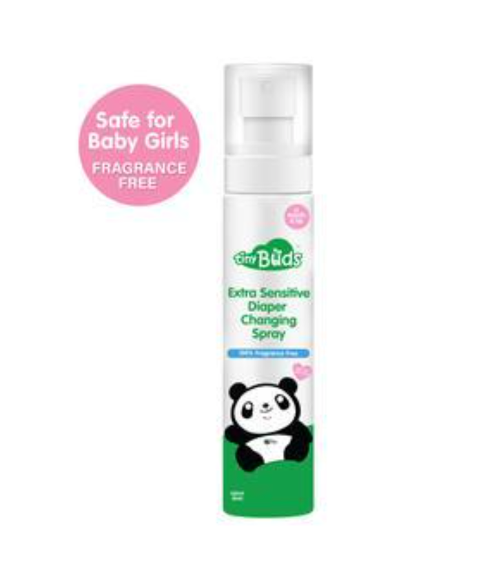 Extra Sensitive Natural Diaper Changing Spray 120ml