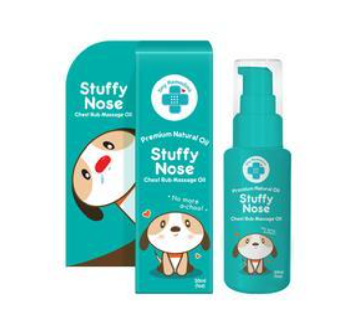 Stuffy Nose Natural Baby Chest Rub Oil