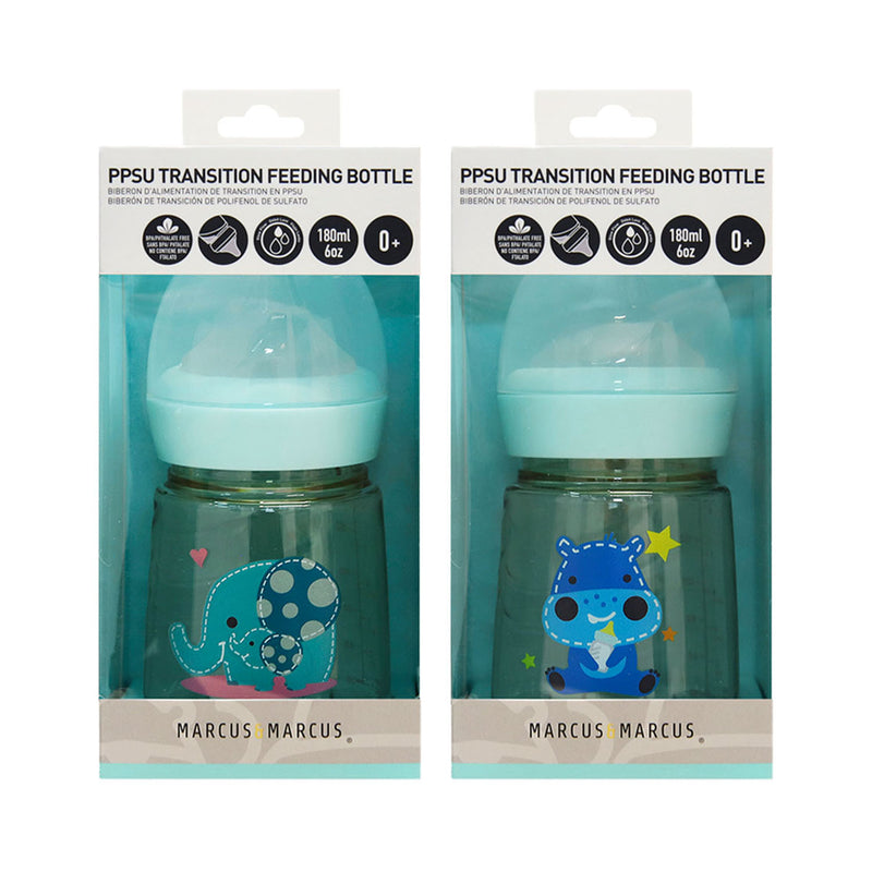 PPSU Transition Feeding Bottle Twinpack (180ml)