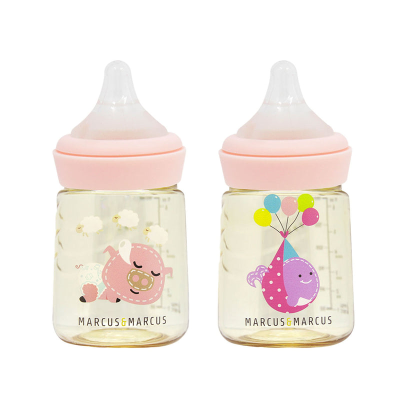 PPSU Transition Feeding Bottle Twinpack (180ml)