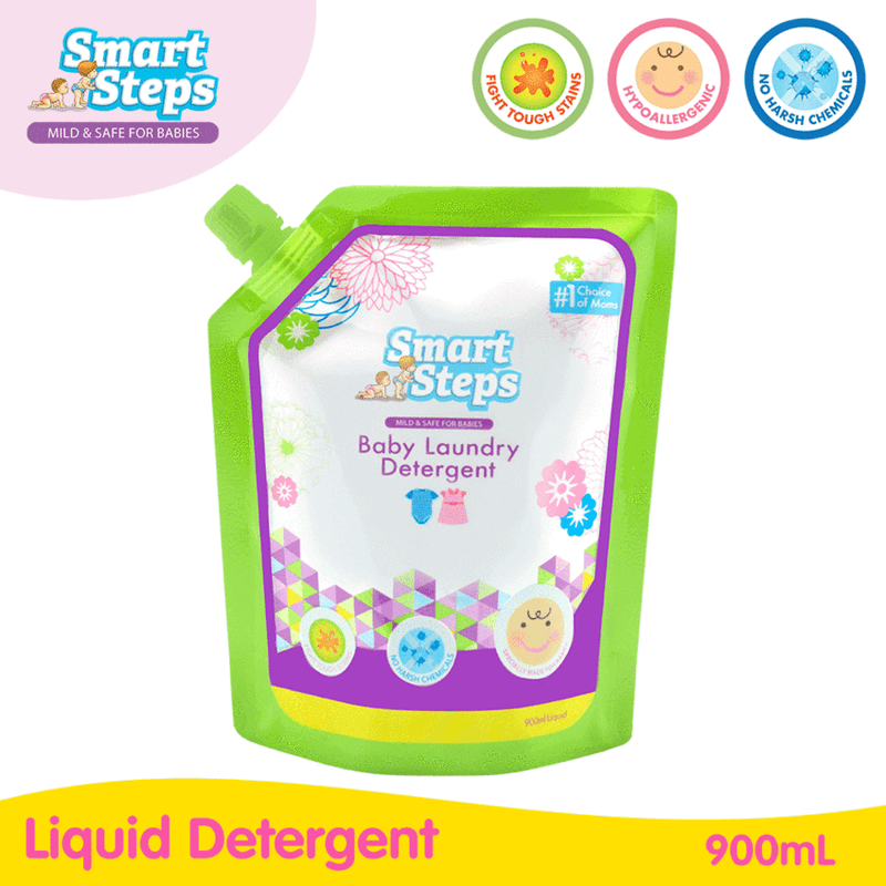 Set of 3 Smart Steps 900 ml Liquid Detergent
