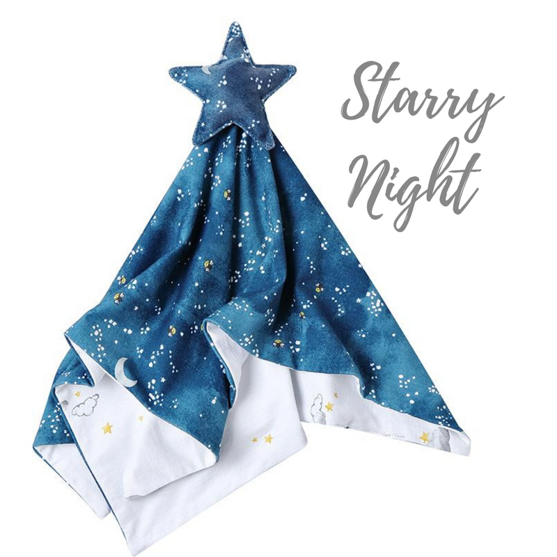 Malabar Baby Lovey Dou Dou Toy - Starry Night (Hot Air Balloon)