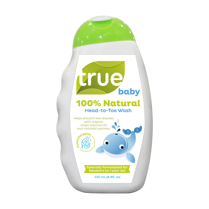 True Baby 100% Natural Head to Toe Wash