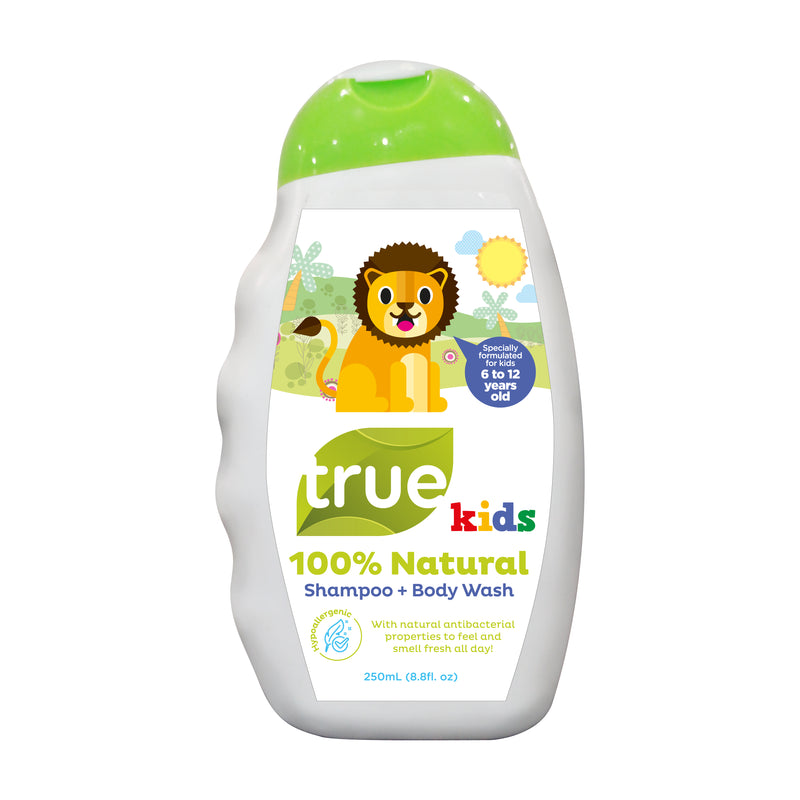 True Kids 100% Natural Shampoo & Body Wash (250ml)