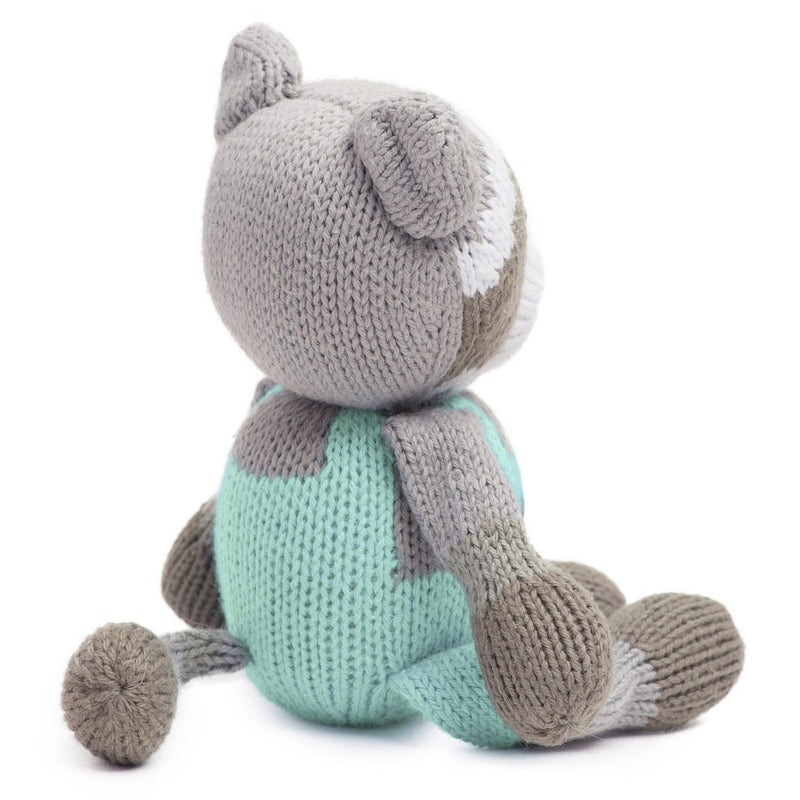 Finn + Emma Woodland Collection Rattle Buddy Ramsay the Racoon