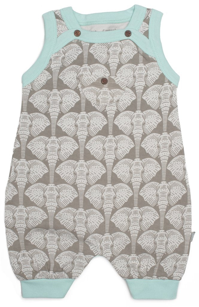 Finn + Emma Miami Zoo Collection Romper In Arrow