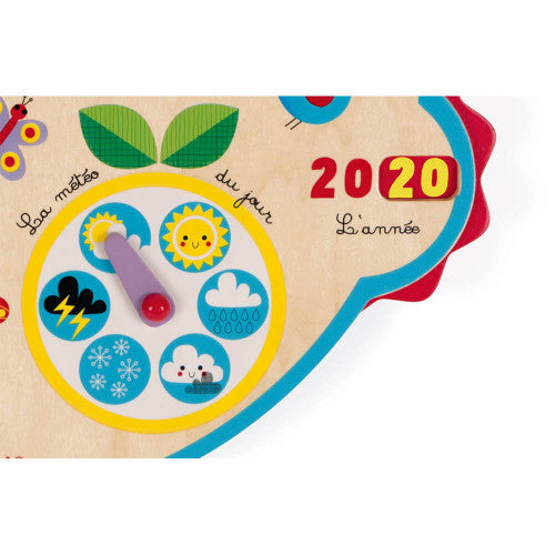 English Calendar "Over Time"