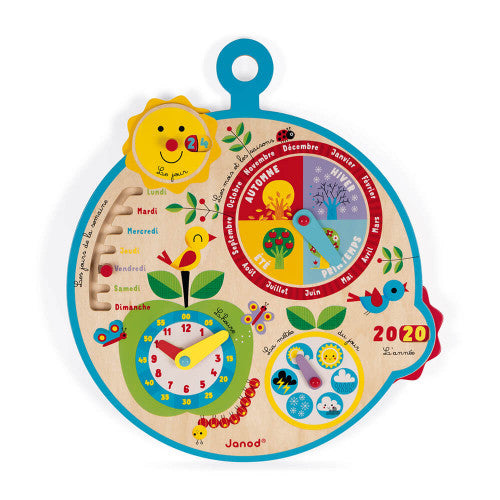 English Calendar "Over Time"