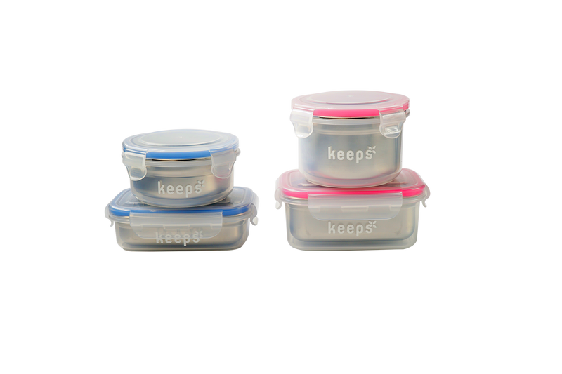 Greenkeeps Stainless Food Container R560, R1100 with Divider