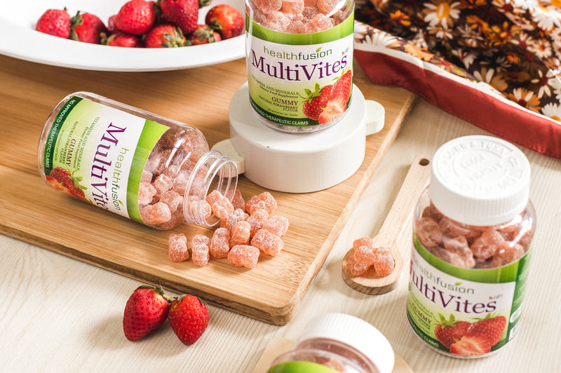 Health Fusion Multivites for Kids and Adults (90 Gummies)
