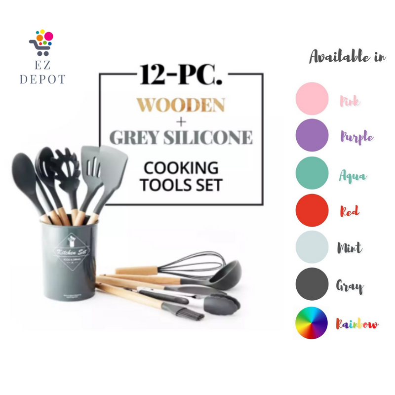 EZ Depot - 12 pc Kitchen Utensils